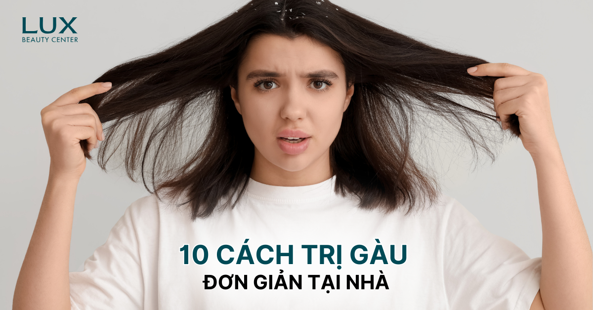 10 cách trị gàu tại nhà đơn giản có thể áp dụng ngay