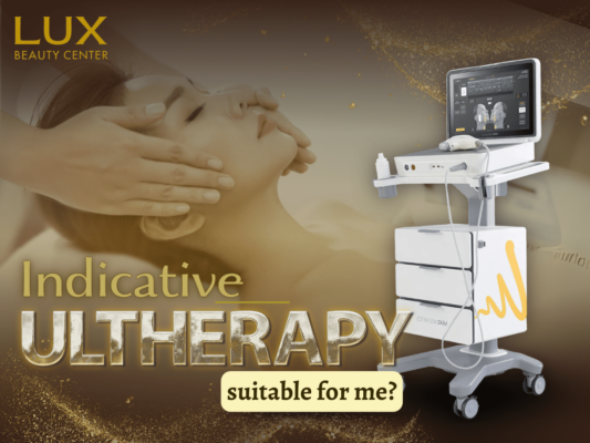 hình người và hình thiết bị và chữ Who Should And Should Not Undergo Gold Ultherapy?