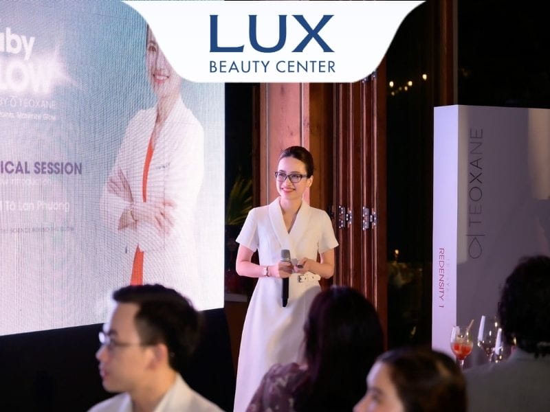 hình bác sĩ chia sẻ về phương pháp Baby Glow và đọc giả đang xem bên dưới