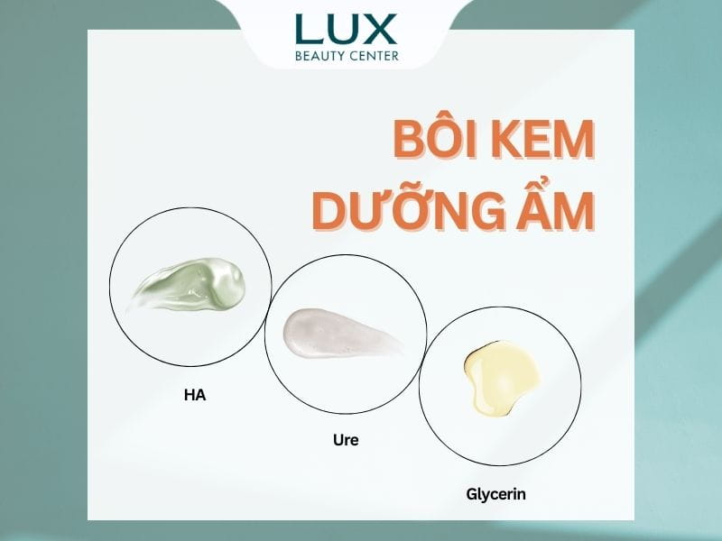 hình ảnh kem dưỡng ẩm và chữ