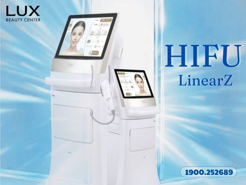 hình máy Hifu LinearZ và chữ