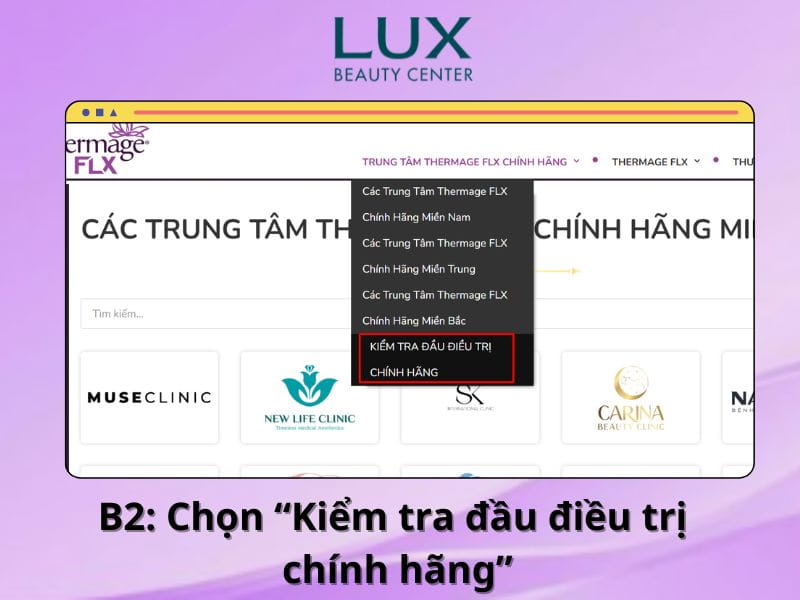 kiểm tra tips thermage flx có chính hãng không