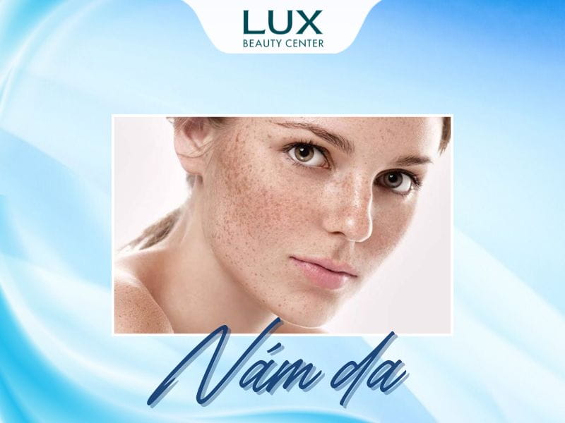 hình cô gái và chữ nám da