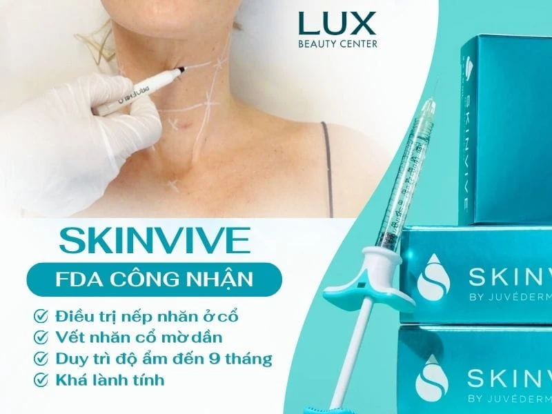 Là HA duy nhất điều trị nếp nhăn cổ